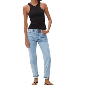 NWT Everlane Rigid slouch Jean (Relaxed straight fit) sz 30